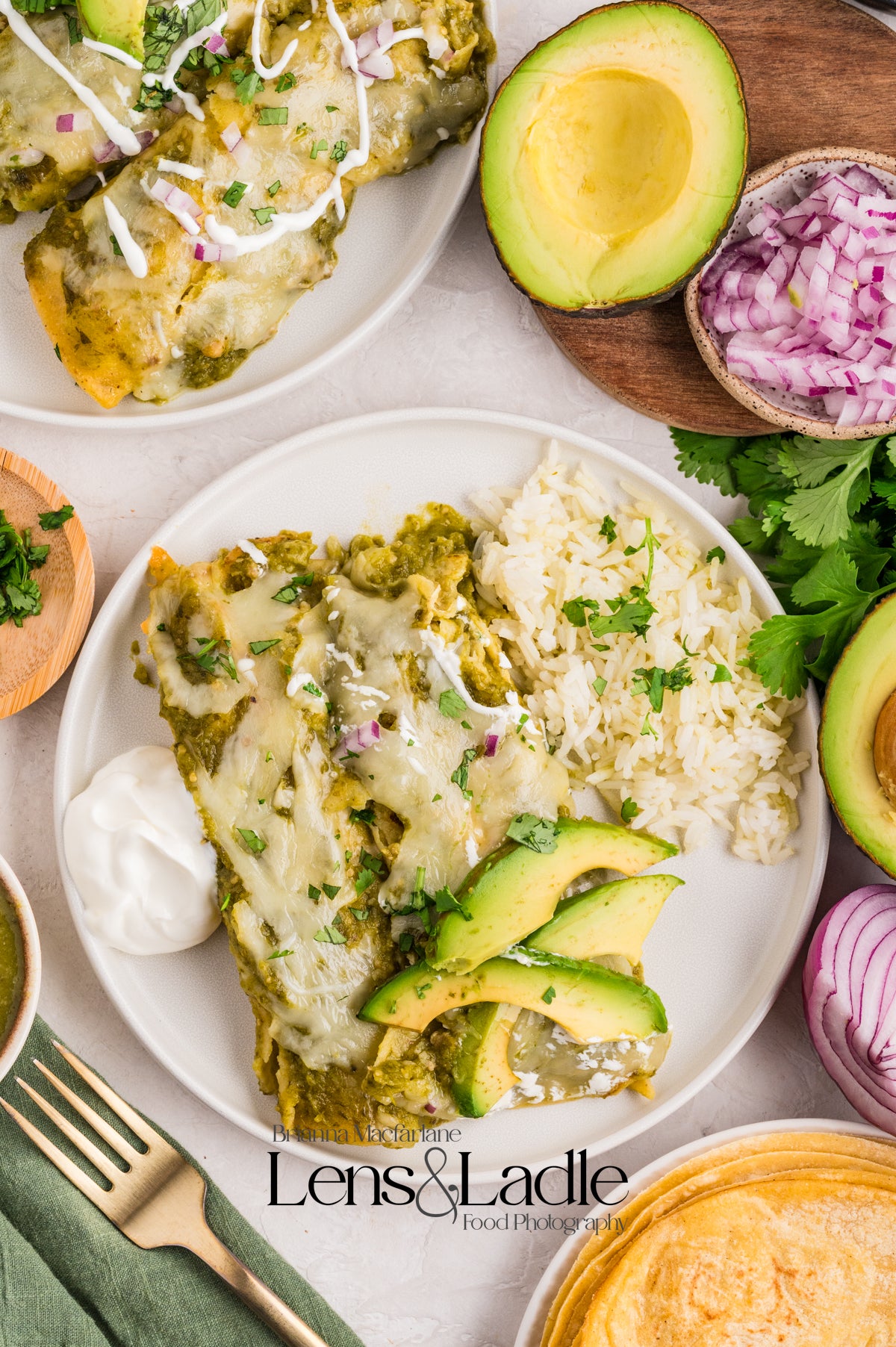 Chicken Chile Verde & Chile Verde Enchiladas- 2 Exclusive Recipes Set