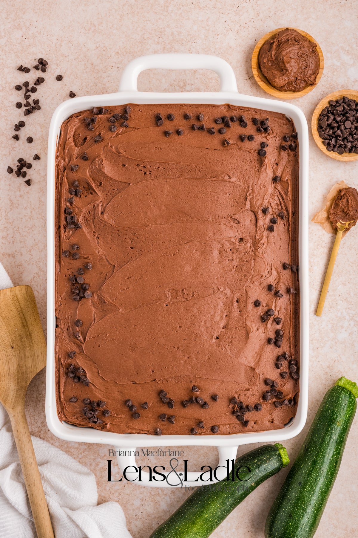 Chocolate Zucchini Cake- Exclusive Recipe Set