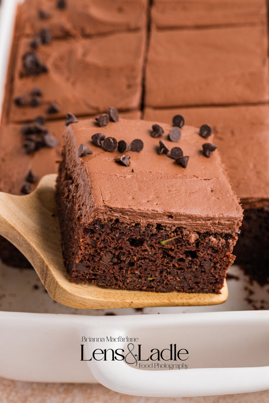 Chocolate Zucchini Cake- Exclusive Recipe Set