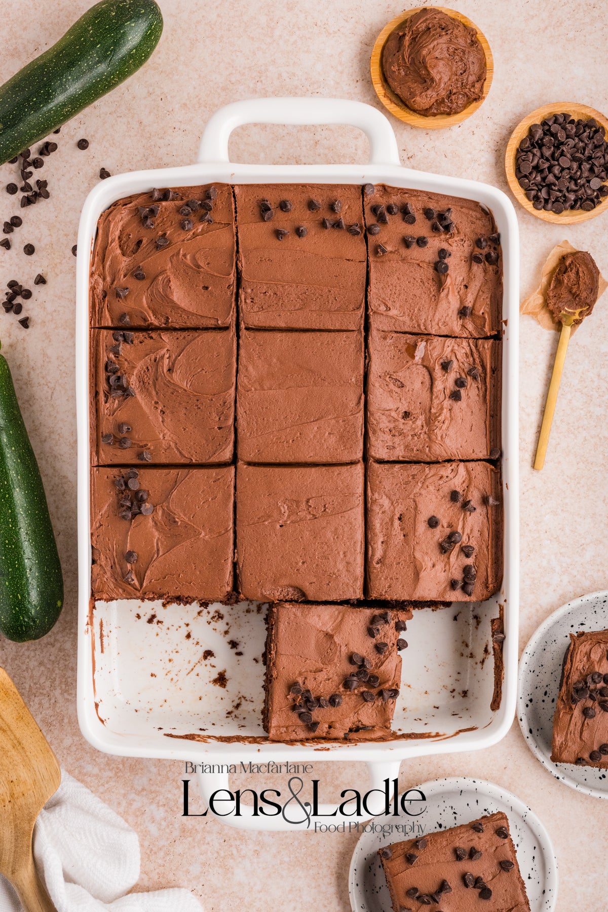 Chocolate Zucchini Cake- Exclusive Recipe Set