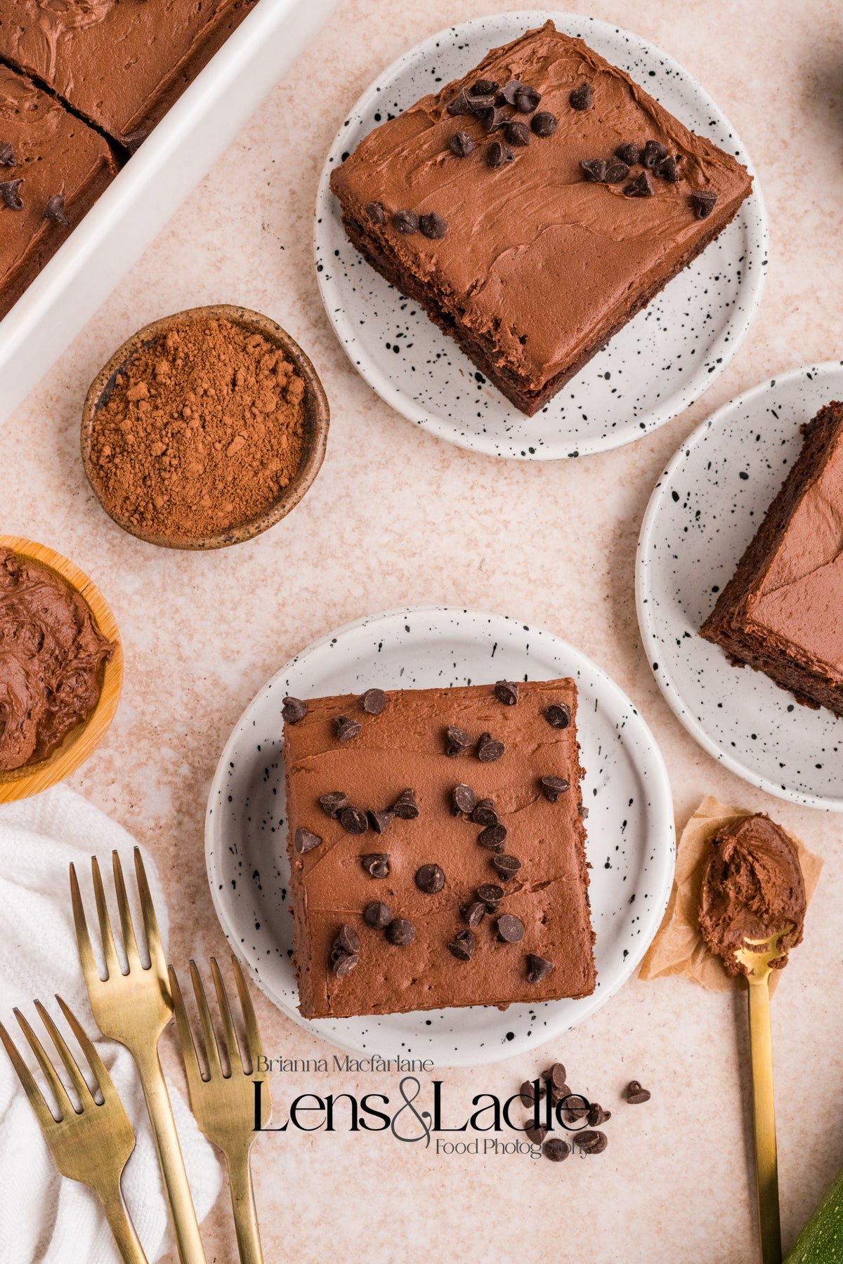 Chocolate Zucchini Cake- Exclusive Recipe Set