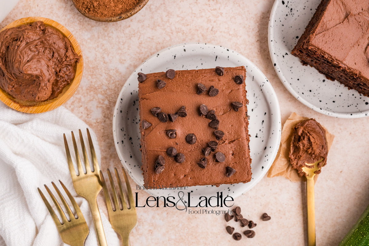 Chocolate Zucchini Cake- Exclusive Recipe Set