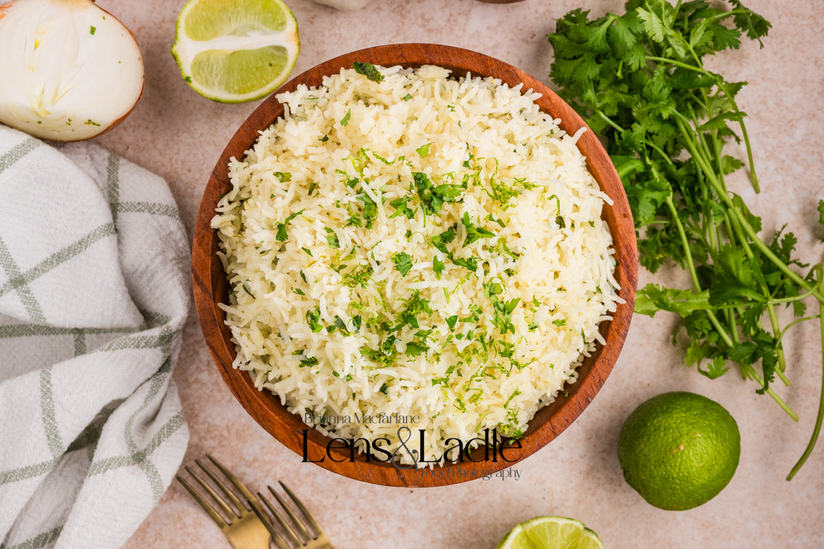 Fish Taco bowls and Cilantro Lime Rice-2 Exclusive Recipe Sets