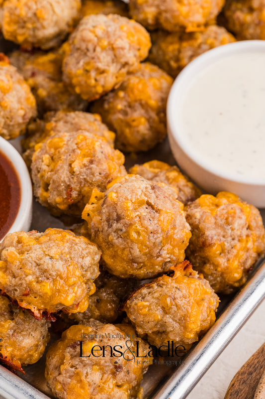 Sausage Balls- Exclusive Recipe Set