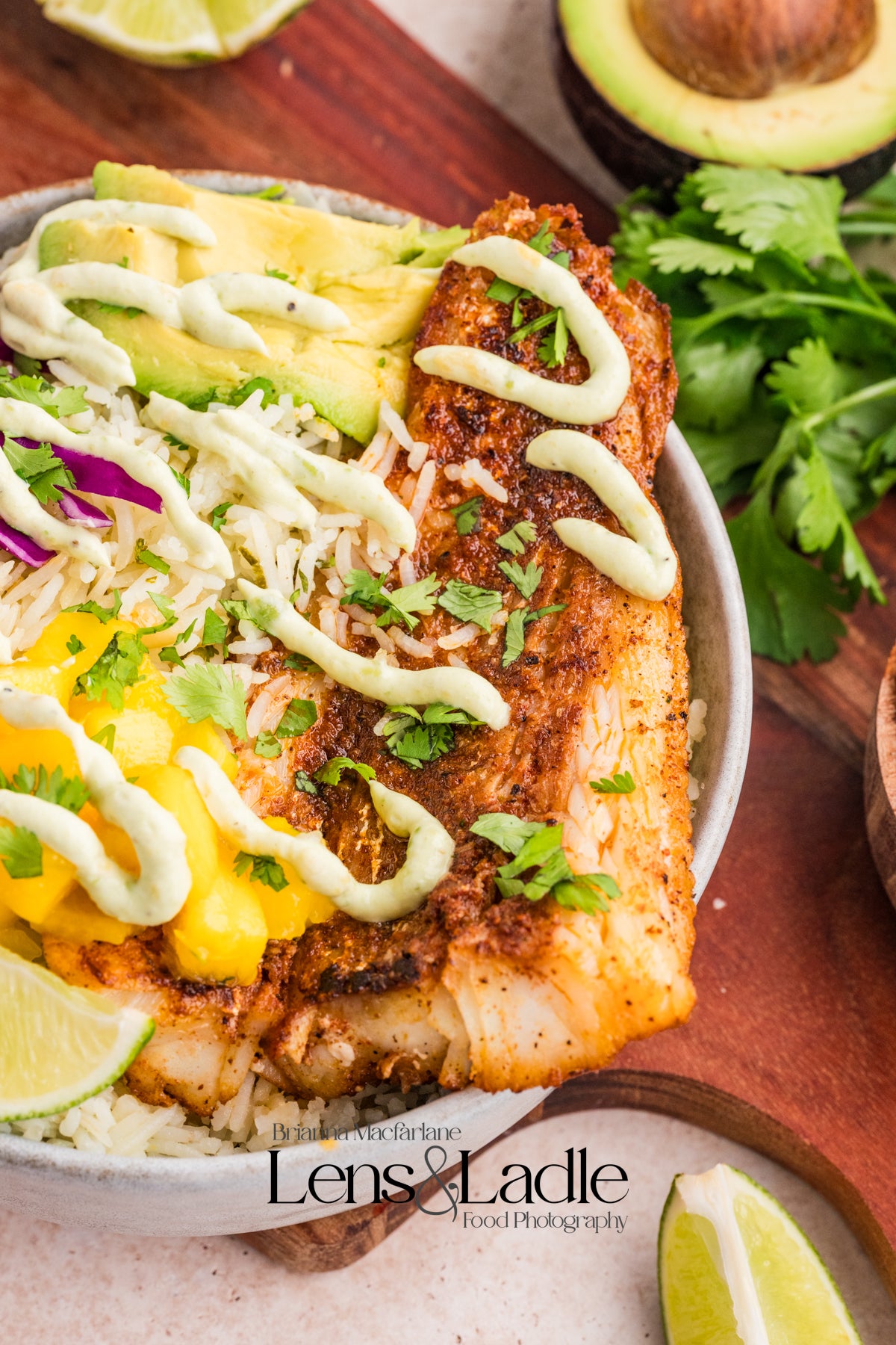 Fish Taco bowls and Cilantro Lime Rice-2 Exclusive Recipe Sets