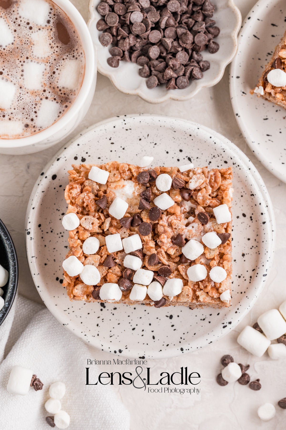 Hot Chocolate Rice Krispie Treats- Exclusive Recipe Set