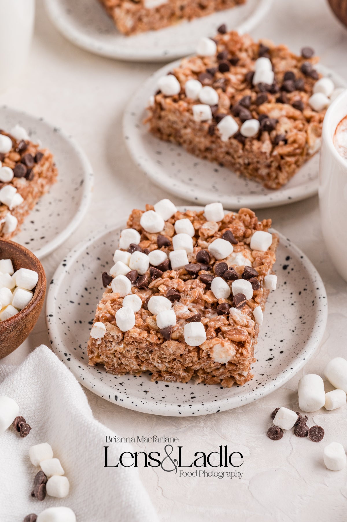 Hot Chocolate Rice Krispie Treats- Exclusive Recipe Set