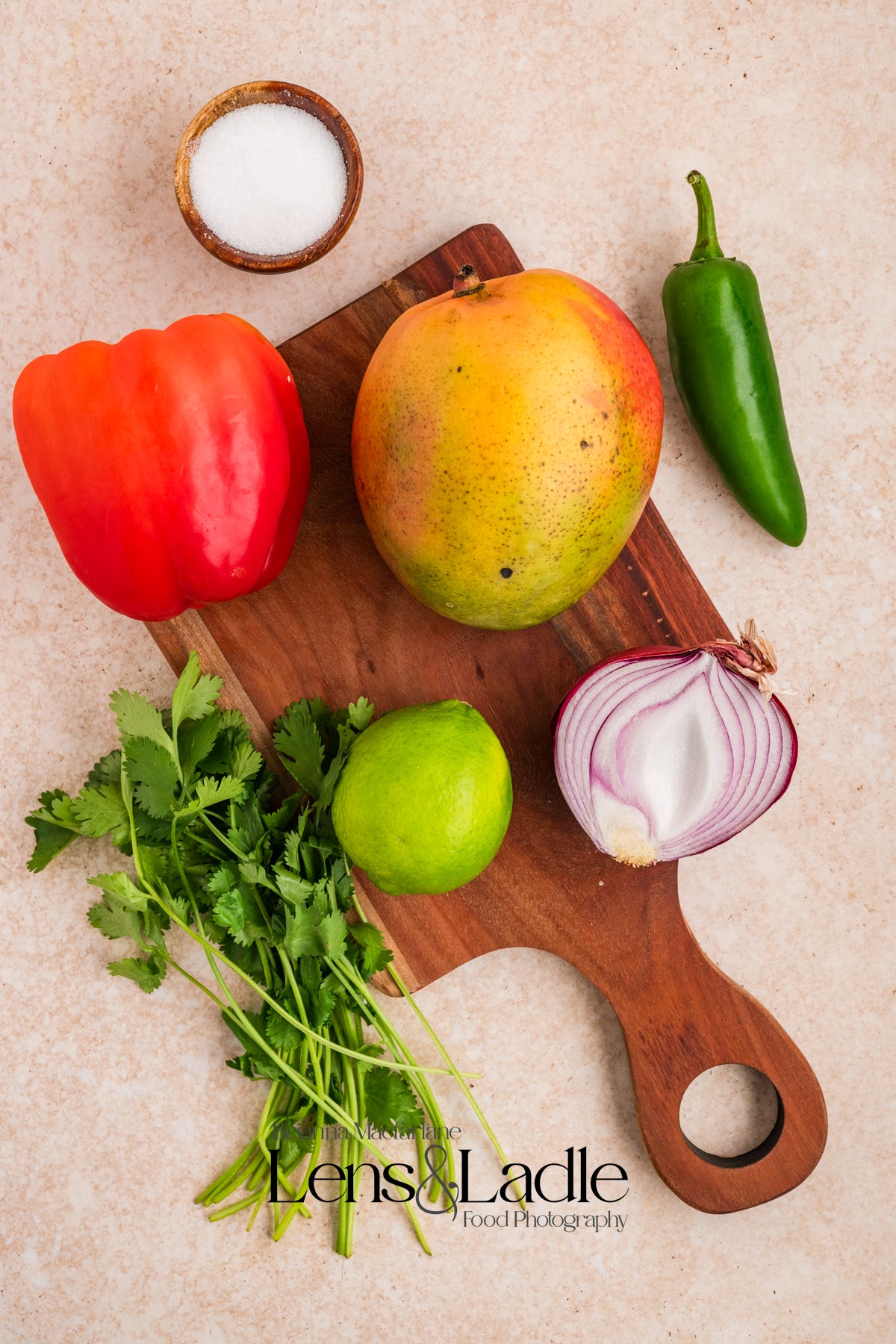 Beer-Battered Fish Tacos (with chipotle crema) and Mango Salsa- 2 exclusive recipes set