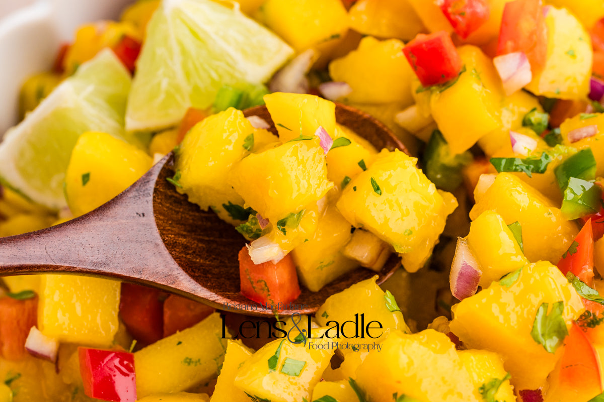 Beer-Battered Fish Tacos (with chipotle crema) and Mango Salsa- 2 exclusive recipes set