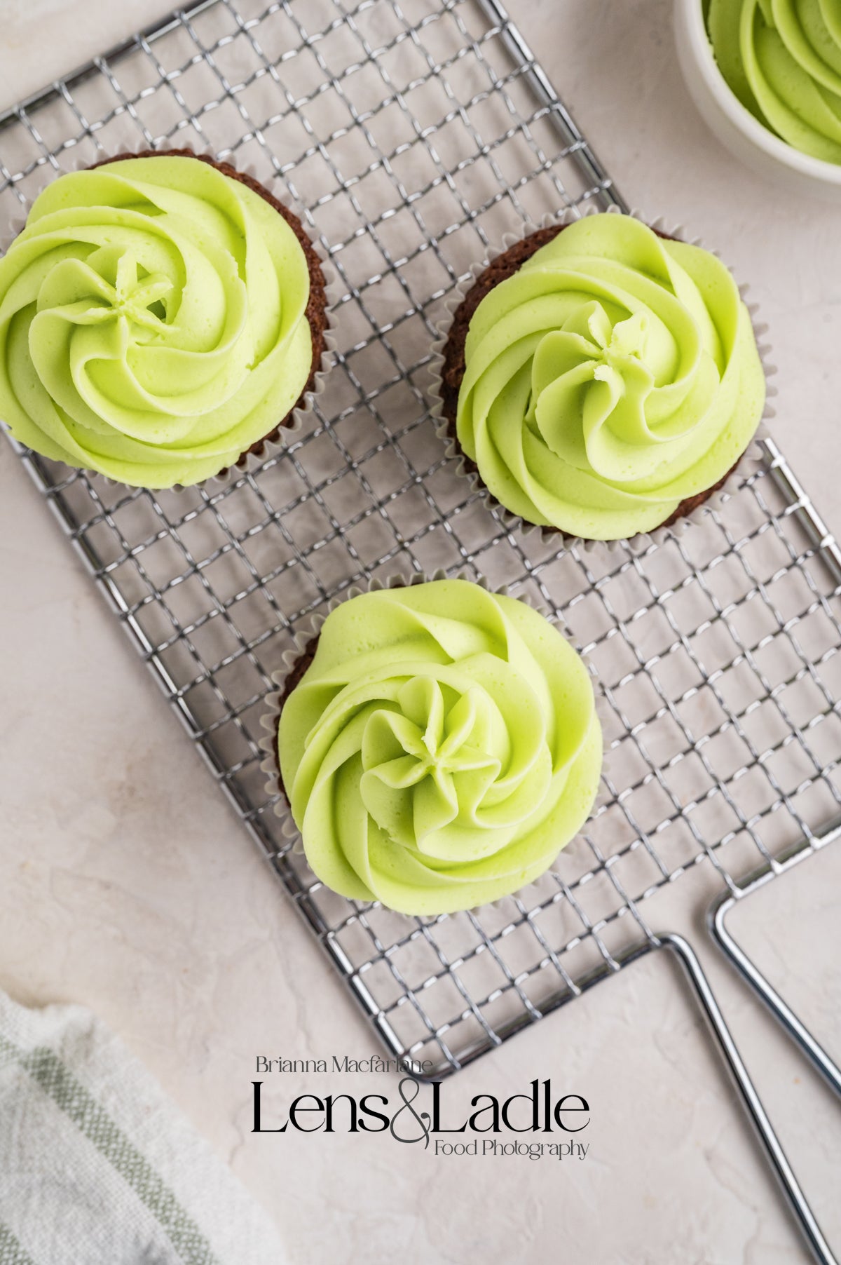 Mint Chocolate Cupcakes- Exclusive Recipe Set