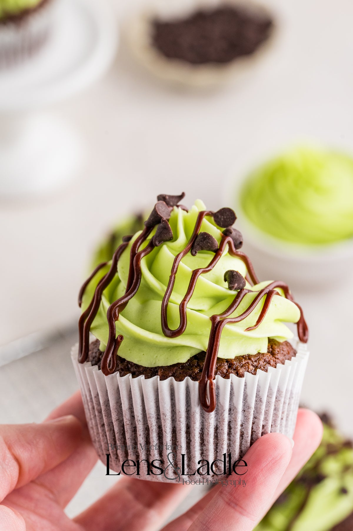 Mint Chocolate Cupcakes- Exclusive Recipe Set