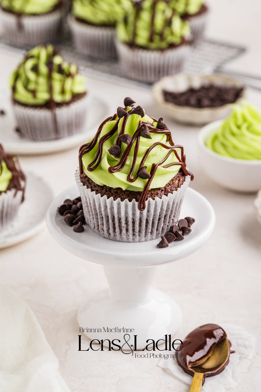 Mint Chocolate Cupcakes- Exclusive Recipe Set