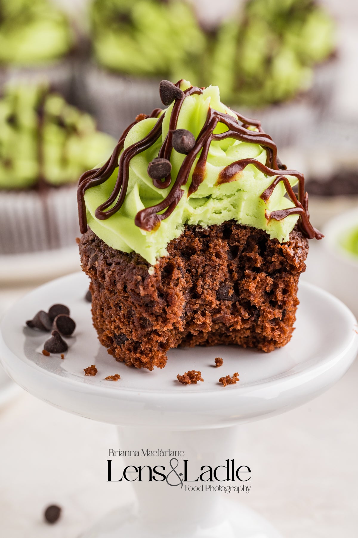 Mint Chocolate Cupcakes- Exclusive Recipe Set