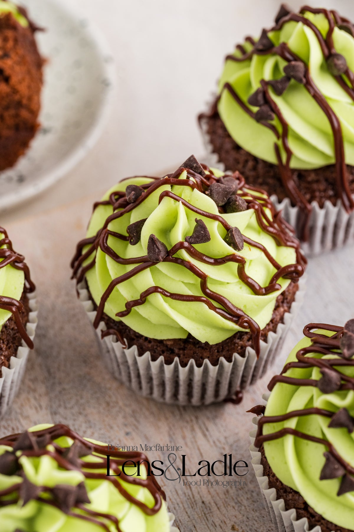 Mint Chocolate Cupcakes- Exclusive Recipe Set
