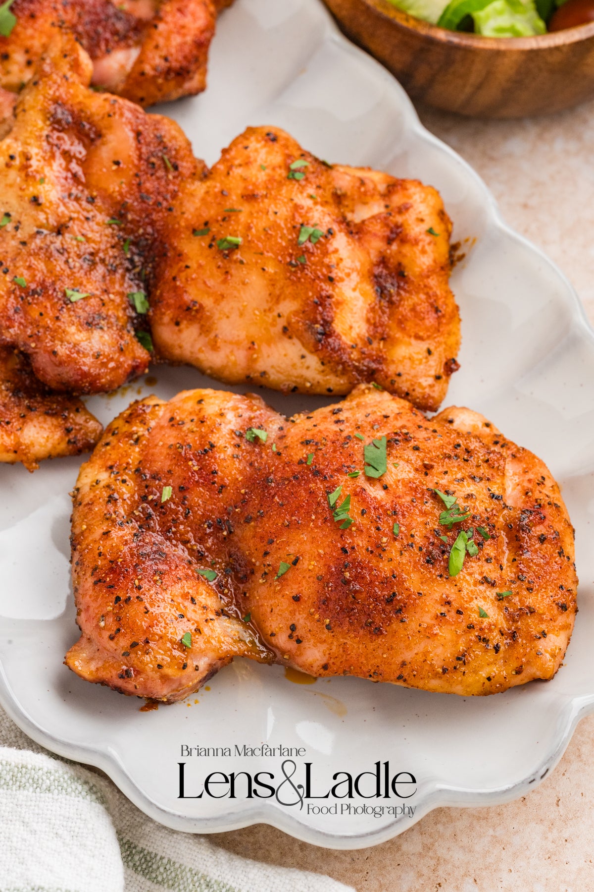 Smoked Chicken Thighs- Exclusive Recipe Set