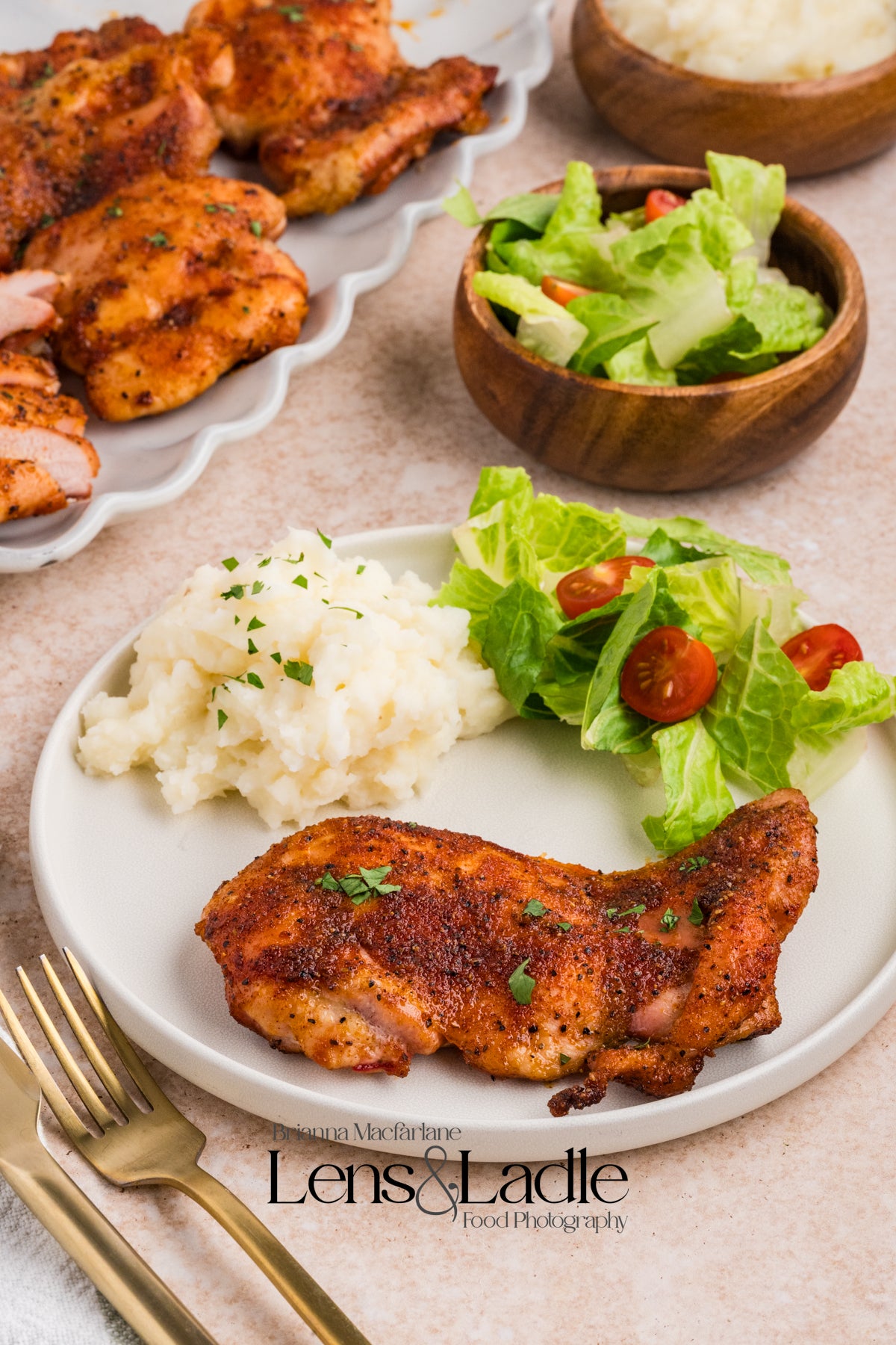 Smoked Chicken Thighs- Exclusive Recipe Set