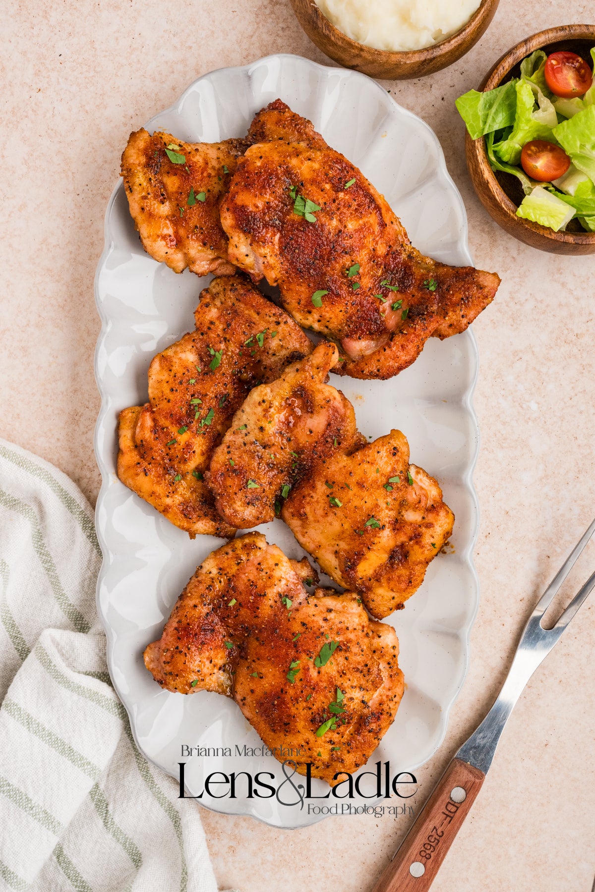 Smoked Chicken Thighs- Exclusive Recipe Set