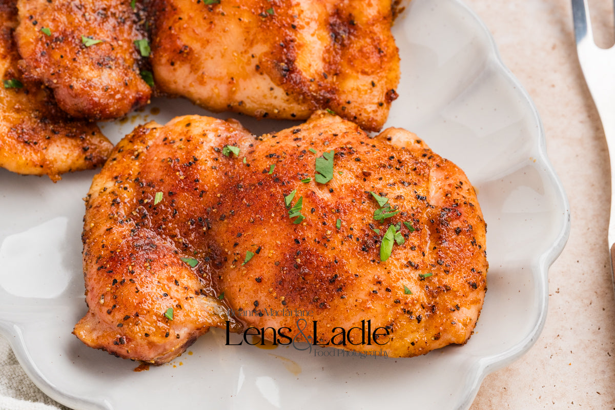 Smoked Chicken Thighs- Exclusive Recipe Set
