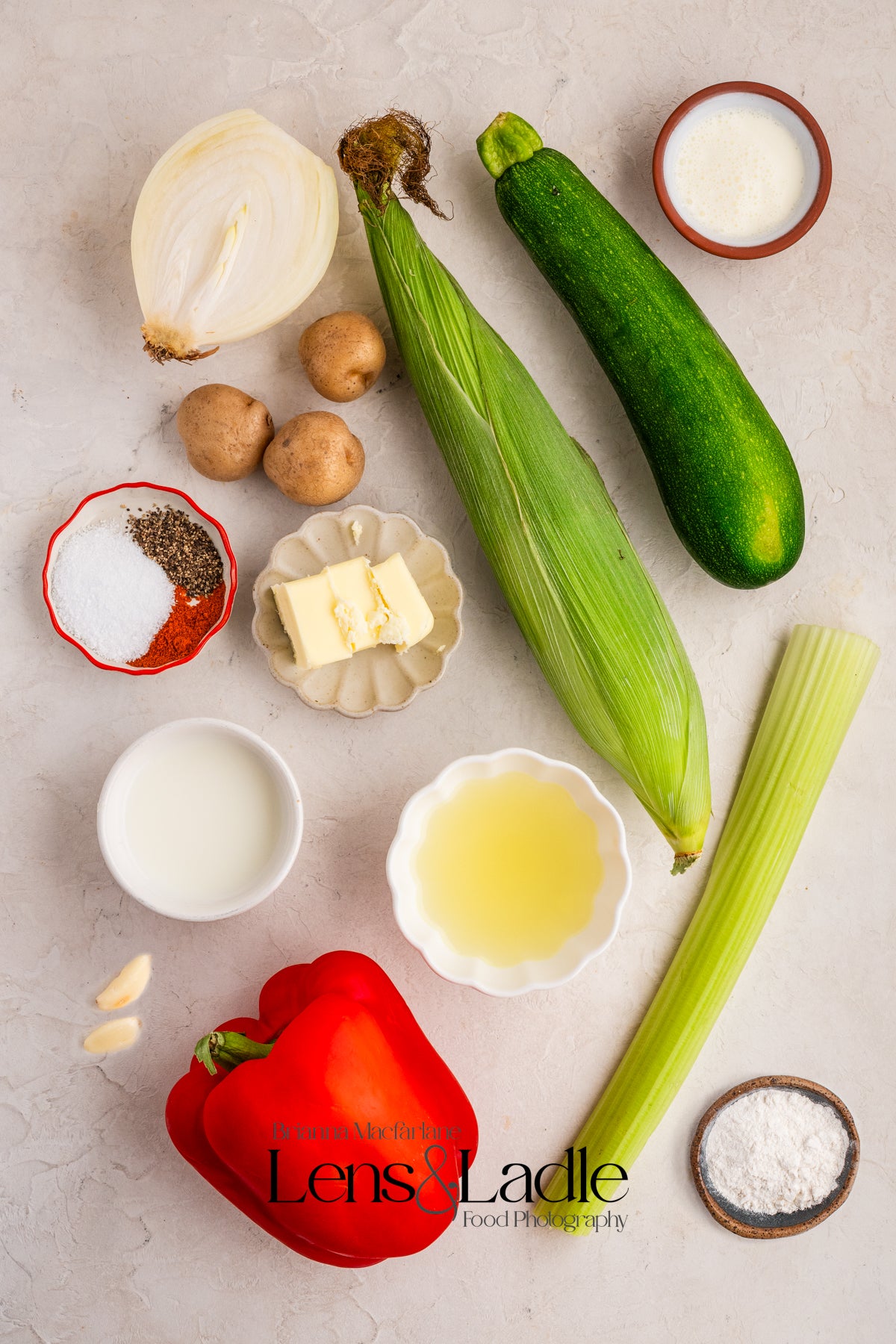Summer Corn Chowder- Exclusive Recipe Set