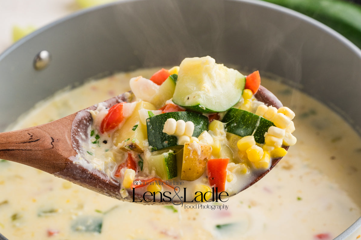 Summer Corn Chowder- Exclusive Recipe Set