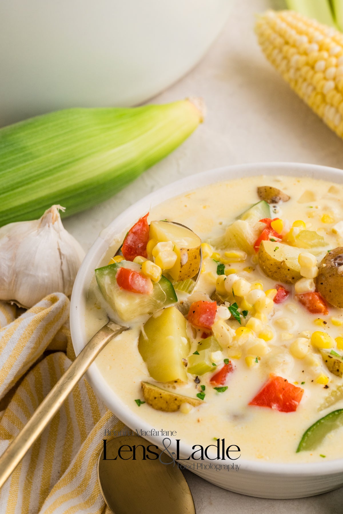 Summer Corn Chowder- Exclusive Recipe Set