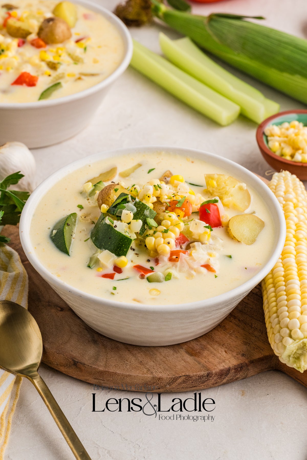 Summer Corn Chowder- Exclusive Recipe Set