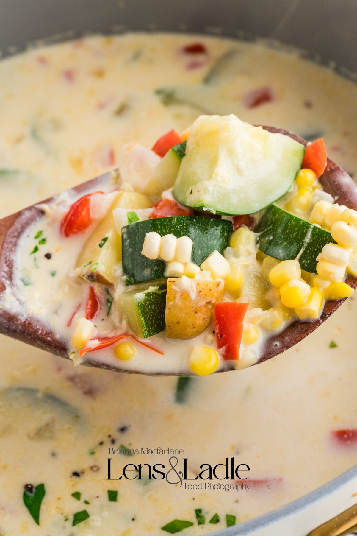 Summer Corn Chowder- Exclusive Recipe Set