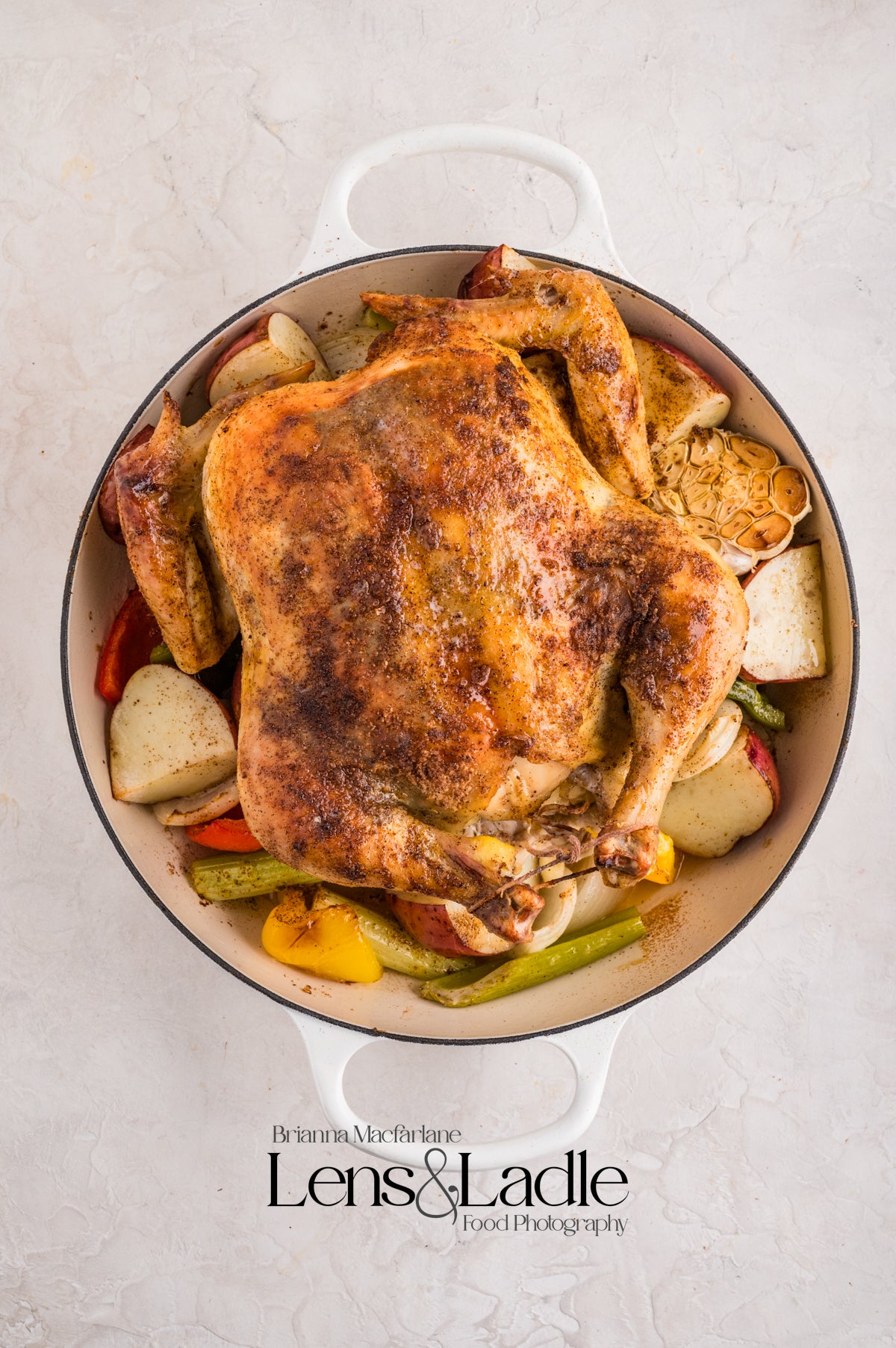 Whole Roasted Cajun Chicken- Exclusive Recipe Set